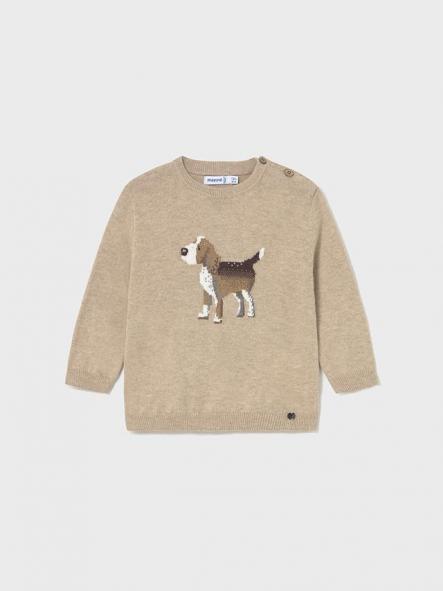 Mayoral Jersey Intarsia 15-02343-016 Beige [1]