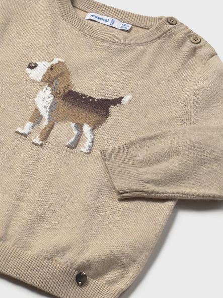 Mayoral Jersey Intarsia 15-02343-016 Beige [3]