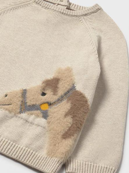 Mayoral Jersey Intarsia Animal 15-02345-022 Cereal [3]