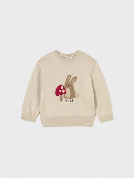 Mayoral Jersey Fino Jacquard 15-02354-021 Cereal.vig