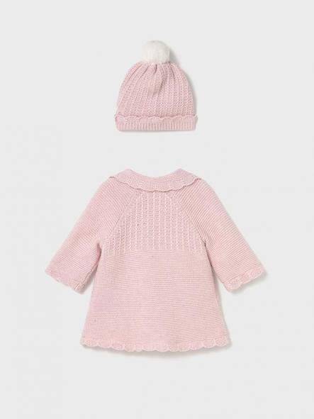 Mayoral Abrigo tricot con gorro 15-02412-019 Cuarzo [1]