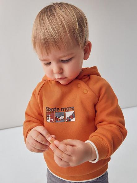 Mayoral Pullover Capucha 15-02414-032 Calabaza