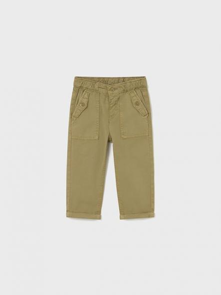 Mayoral Pantalon Sarga Bolsillos 15-02501-025 Camel