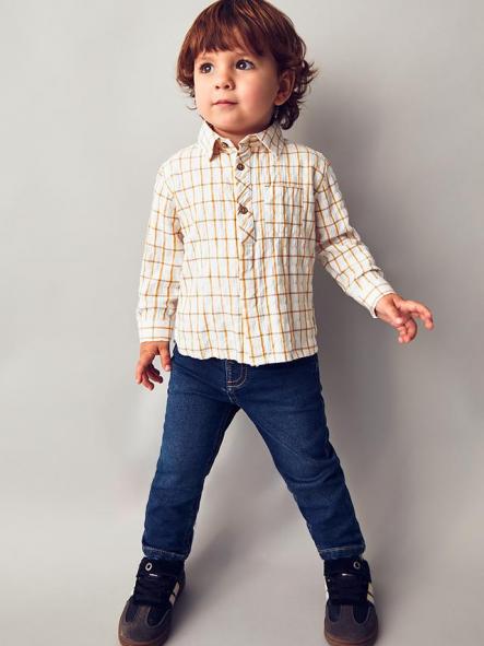 Mayoral Pantalon Soft Denim 15-02502-070 Oscuro