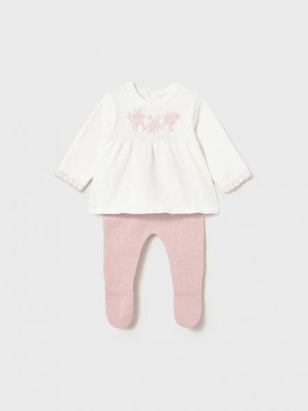 Mayoral Conjunto polaina  Tricot y jersey 15-02553-094 Cuarzo [0]