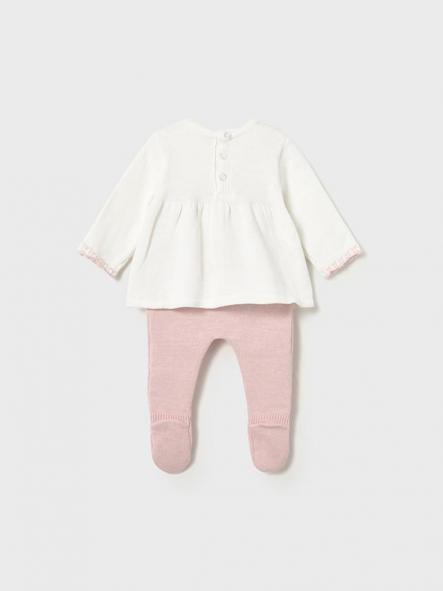 Mayoral Conjunto polaina  Tricot y jersey 15-02553-094 Cuarzo [1]