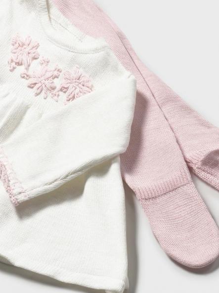 Mayoral Conjunto polaina  Tricot y jersey 15-02553-094 Cuarzo [2]