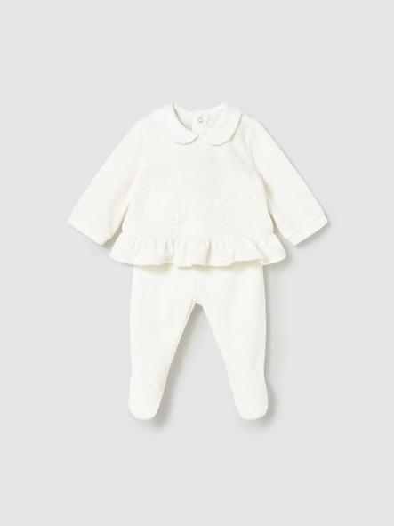 Mayoral Conjunto polaina Tundosado 15-02554-054 Crudo [0]