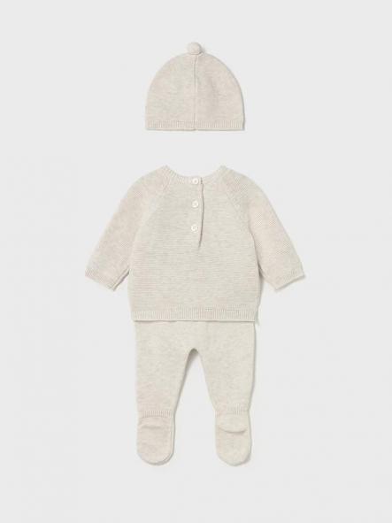 Mayoral Conjunto 3 piezas polaina 15-02564-011 Milk Vigore [1]