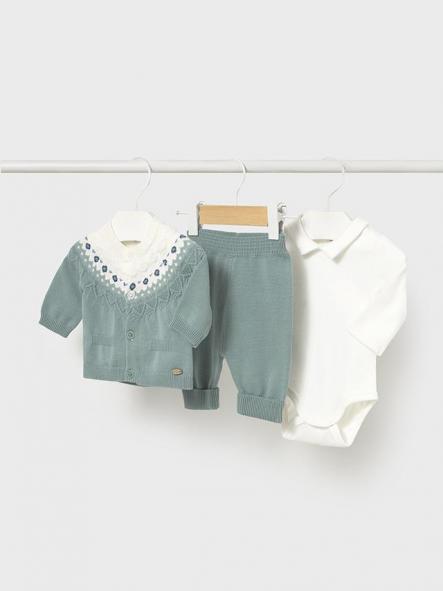 Mayoral Conjunto Pantalon 3 Piezas Tricot 15-02570-029 Lluvia [2]