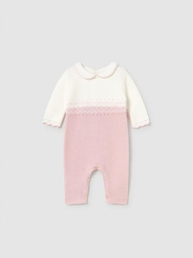 Mayoral Pelele tricot recién 15-02601-025 Cuarzo