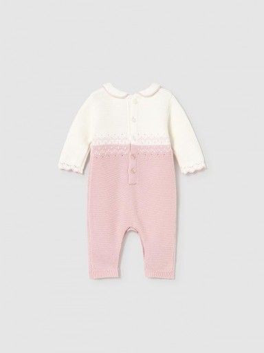 Mayoral Pelele tricot recién 15-02601-025 Cuarzo [1]