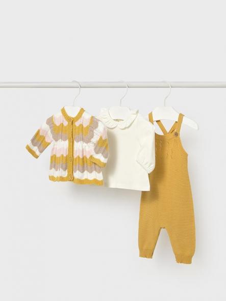 Mayoral Conjunto peto 3 piezas 15-02604-032 Manzanilla [2]
