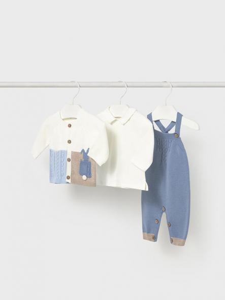 Mayoral Conjunto peto 3 piezas 15-02617-024 Nube [1]