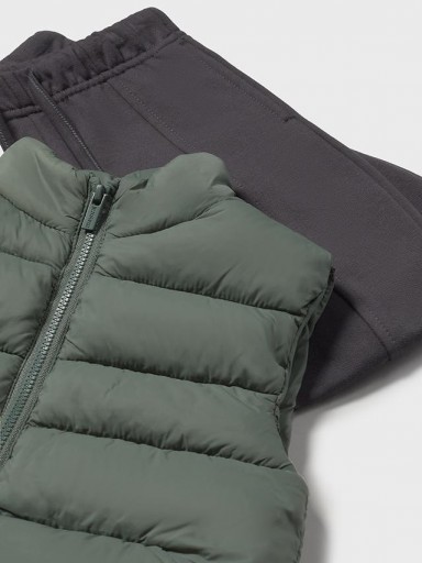 Mayoral Conjunto Pant. Pullover Chaleco 15-02649-020 Abeto [4]