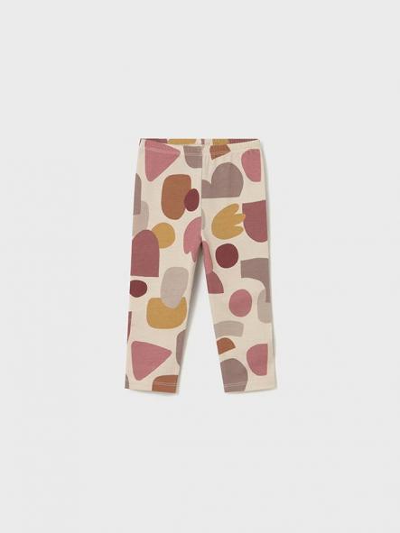 Mayoral Leggings Estampado 15-02737-091 Arcilla