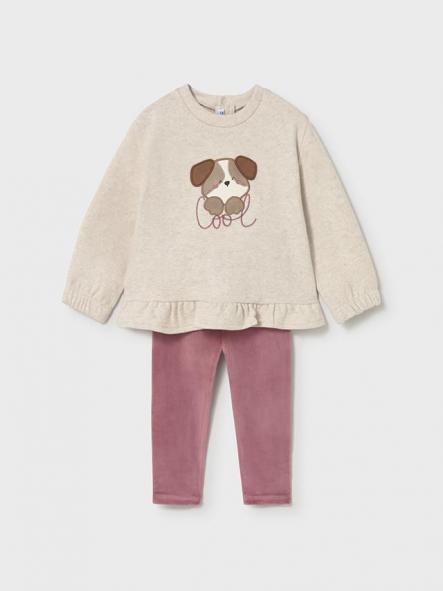 Mayoral Conjunto Leggings Pullover 15-02738-028 Rosado