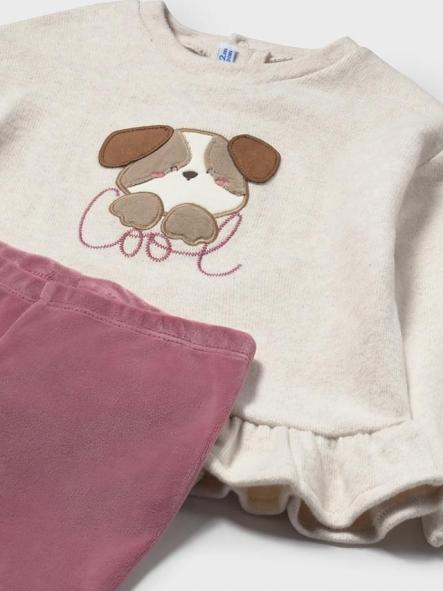 Mayoral Conjunto Leggings Pullover 15-02738-028 Rosado [2]
