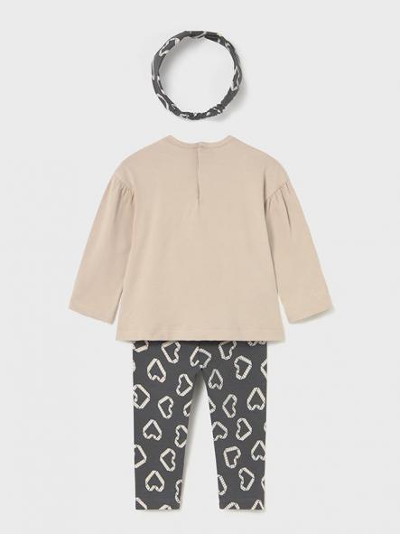 Mayoral Conjunto Leggings Con Diadema 15-02744-010 Plomo [1]