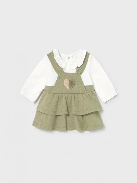 Mayoral Pelele Falda Interlock 15-02801-094 Basil