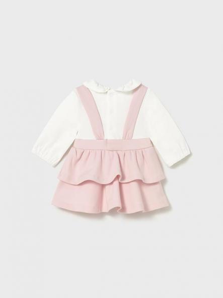 Mayoral Pelele Falda Interlock 15-02801-095 Rosa Baby [1]
