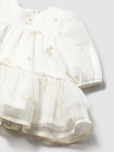 Mayoral Vestido tul 15-02817-039 Crudo [3]