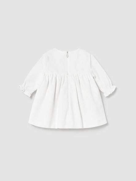 Mayoral Vestido Terciopelo 15-02819-040 Crudo [1]