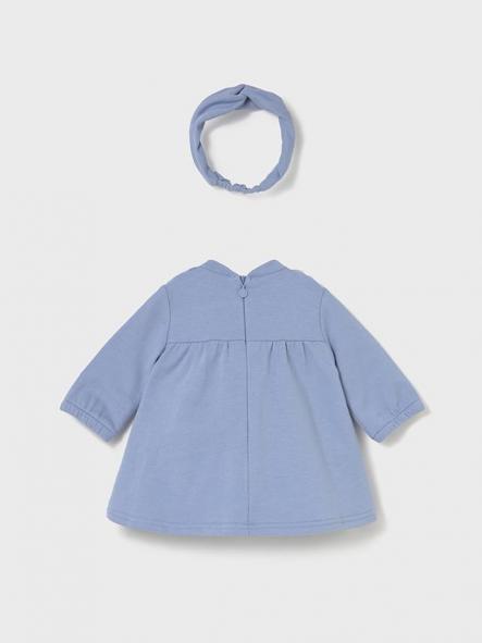 Mayoral Vestido Combinado Pelo 15-02823-055 Dream blue [1]