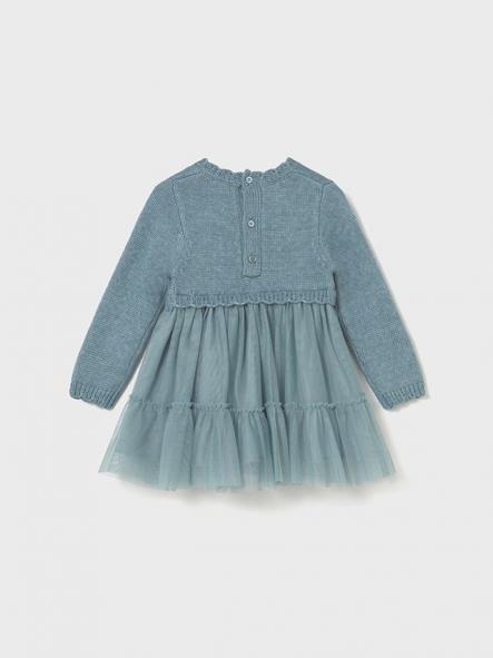 Mayoral Vestido Conbinado Tricot 15-02905-031 Blue [1]