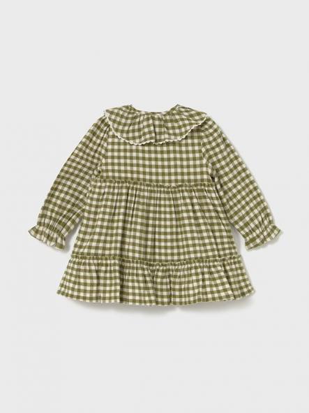 Mayoral Vestido Cuadros Vichy 15-02910-084 Laurel [1]
