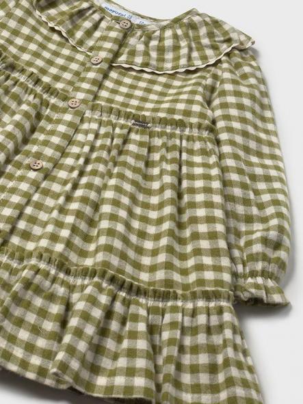 Mayoral Vestido Cuadros Vichy 15-02910-084 Laurel [2]