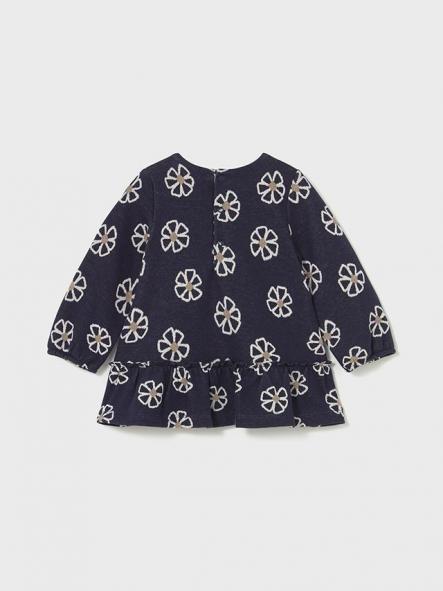 Mayoral Vestido Punto Jacquard 15-02918-048 Marino [1]