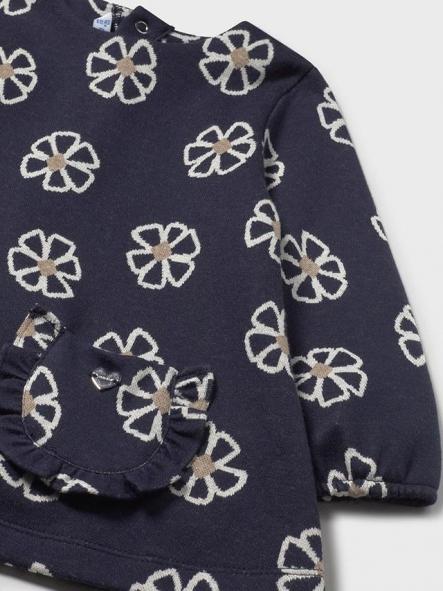 Mayoral Vestido Punto Jacquard 15-02918-048 Marino [2]