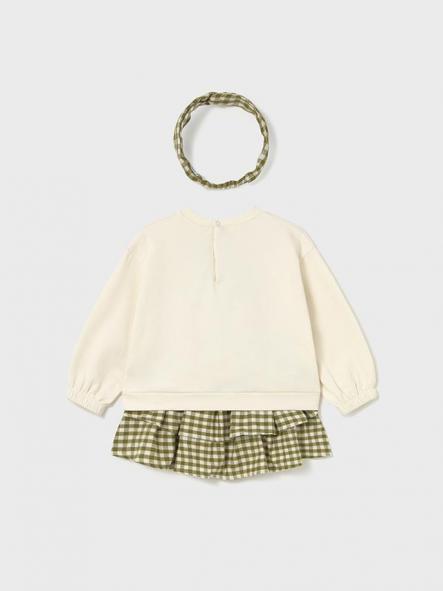 Mayoral Conjunto Falda Con Diadema 15-02924-084 Laurel [1]
