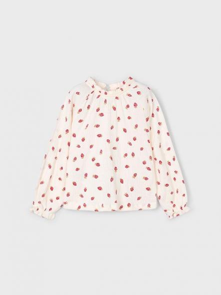 Mayoral Camiseta M/L Punto Bambula 15-04003-048 Mac.rojo [3]