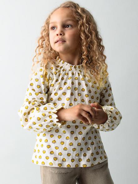 Mayoral Camiseta M/L Punto Bambula 15-04003-049 Mac.mostaz