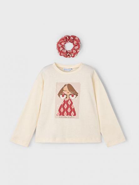 Mayoral Camiseta M/L Scrunchy 15-04006-083 Mac.tandoo [3]
