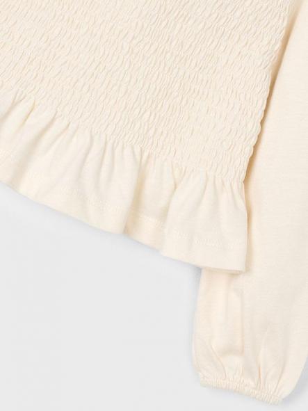 Mayoral Camiseta M/L Peplum 15-04007-088 Macchiato [2]