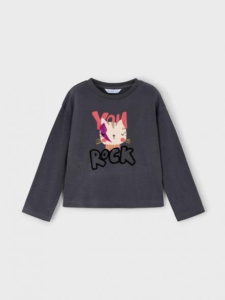 Mayoral Camiseta M/L 15-04009-065 Plomo