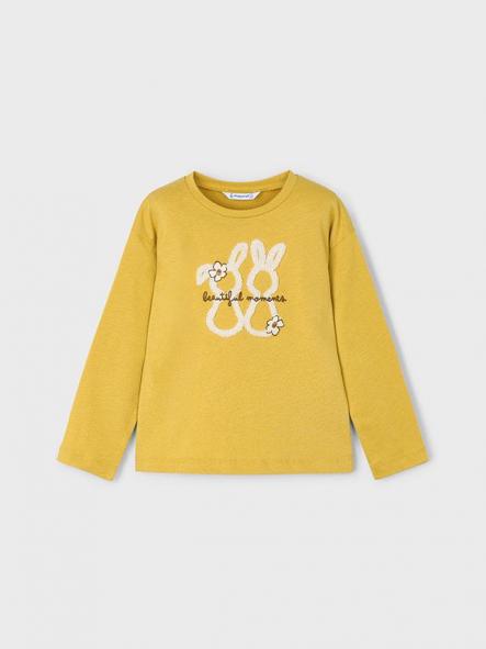 Mayoral Camiseta M/L 15-04010-070 Mostaza