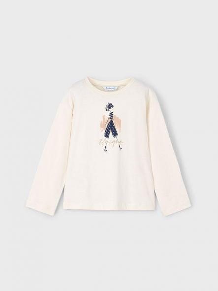 Mayoral Camiseta M/L 15-04010-071 Macchiato