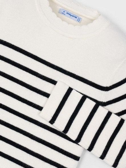 Mayoral Top Tricot Rayas 15-04014-018 Macchiato [5]