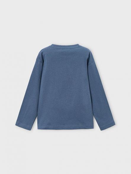 Mayoral Camiseta M/L Varsity 15-04074-071 Acero [1]