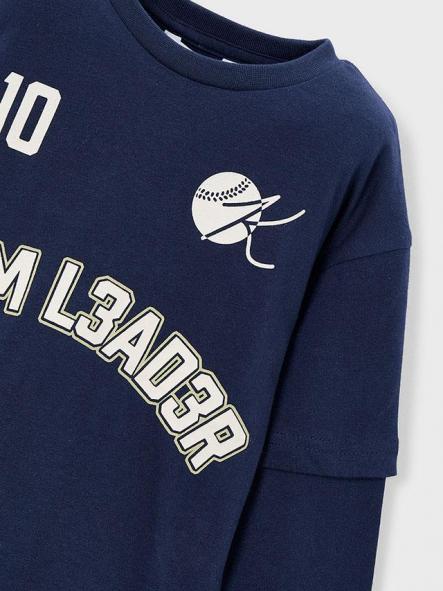 Mayoral Camiseta M/L "Team" 15-04075-075 Azul [2]