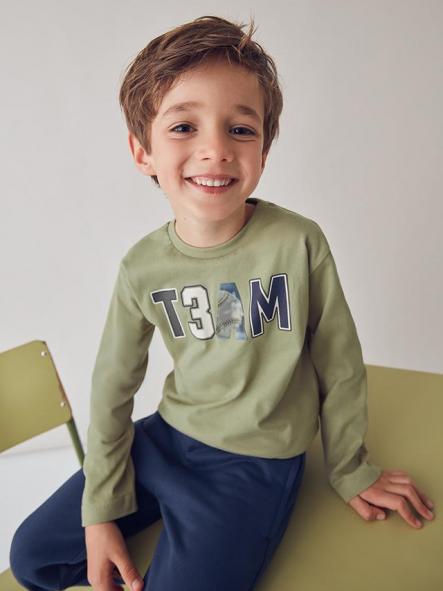 Mayoral Camiseta M/L Lenticular 15-04077-082 Pistacho