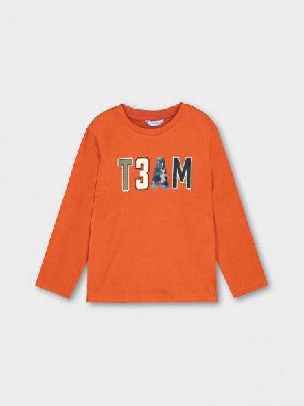 Mayoral Camiseta M/L Lenticular 15-04077-084 Naranja [0]