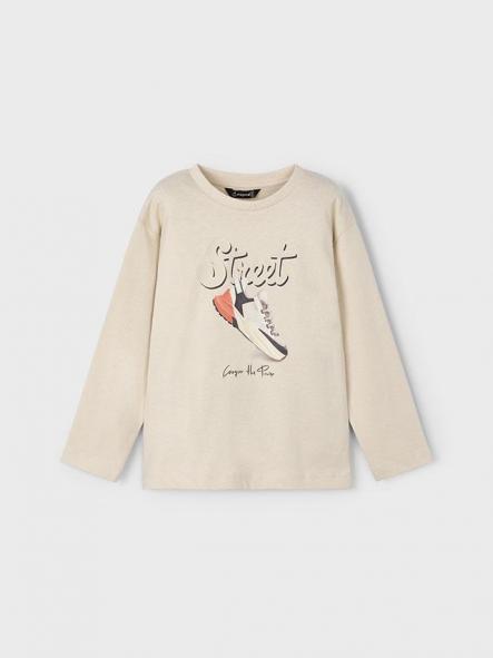 Mayoral Camiseta M/L "Street" 15-04079-056 Cereal [1]