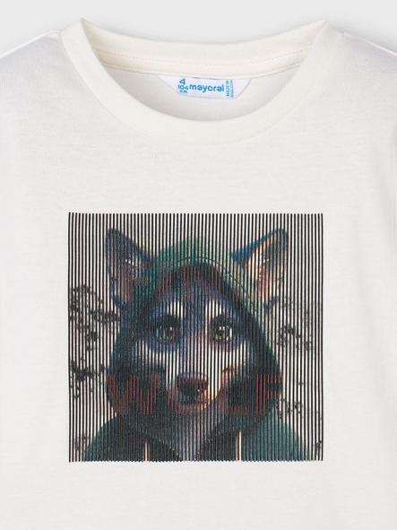 Mayoral Camiseta M/L Lenticular HD 15-04081-074 Nata [5]