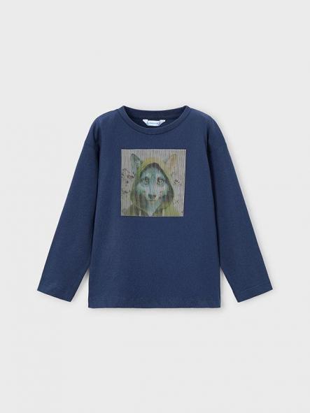 Mayoral Camiseta M/L Lenticular HD 15-04081-075 Azul