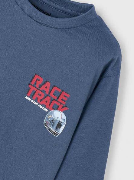 Mayoral Camiseta M/L "Race Track" 15-04084-015 Acero [5]